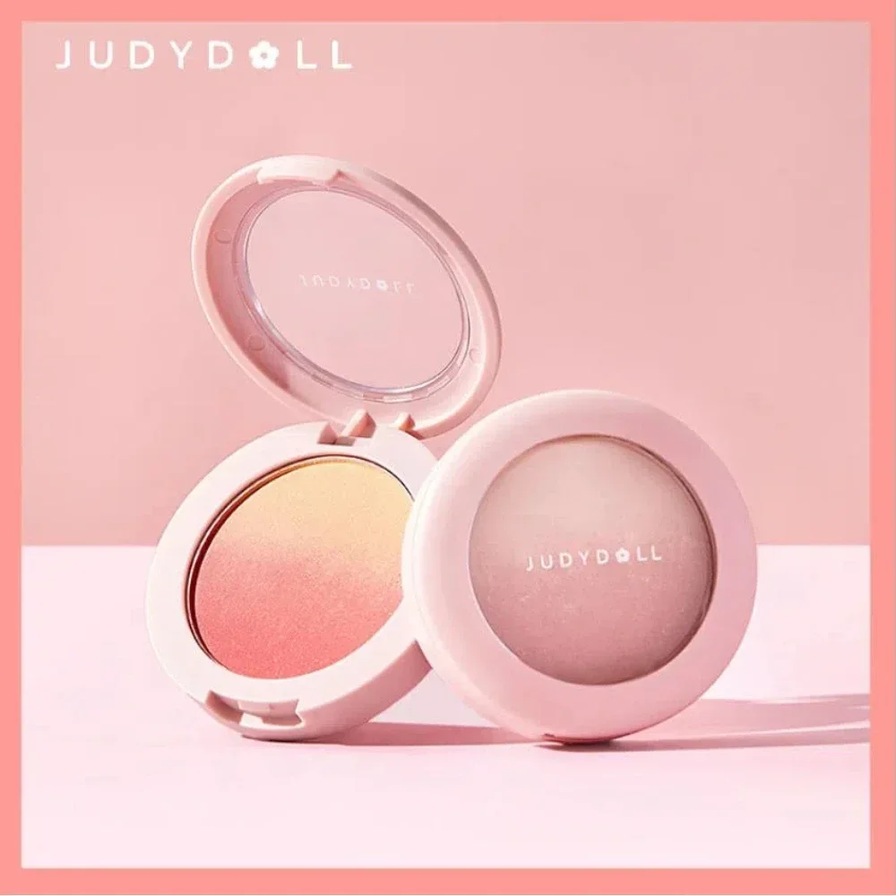 Judydoll หลาย series Matte Blush ขยาย Gradient Peach Nude Blush ธรรมชาติผิวกระจ่างใสผู้หญิงแต่งหน้า Contour Palette