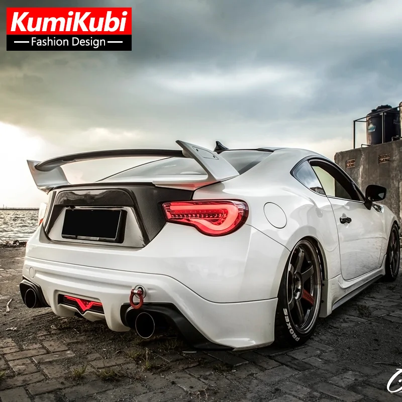 2014-2021 For Toyota GT86/Subaru BRZ ROWEN Style High Quality Rear Roof Spoiler Trunk Wing Lip Boot Cover Part Car Accessories - view 4