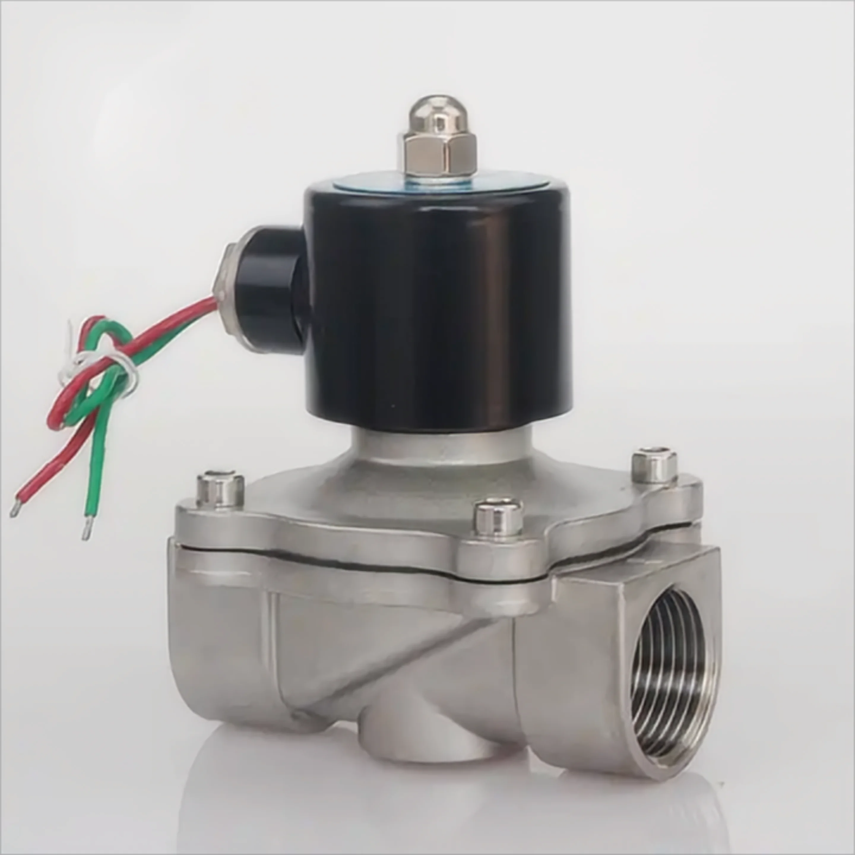 3/4\'\' Stainless Steel Solenoid Valve 220V 12V 24V Normally Closed Direct Acting Solenoid Valve