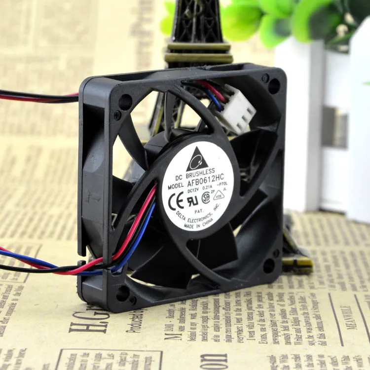 DC12V 6CM BALL 6015 CASE FAN CPU COOLING FAN AFB0612HC