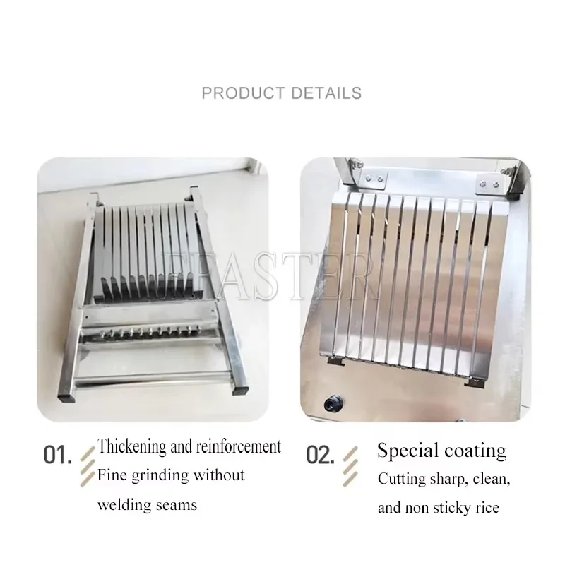 Buruimu Manual Seaweed Sushi Roll Cutter Cutting Machine 304 Stainless Steel