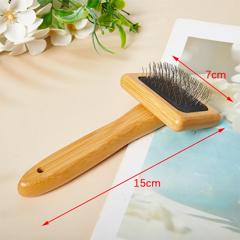 1PC Rug Tassel Brush macrame Carpet Tapestry Weaving Cotton rope weaving comb Pet Dematting DIY Open Knot Carding Comb Tools