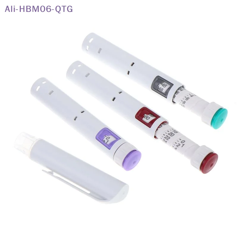 [New] 1Pcs 60U Insulin Injection Pen With Adjustable Dosage Display And Clip Design For Diabetes Daily Care Home And Travel Use