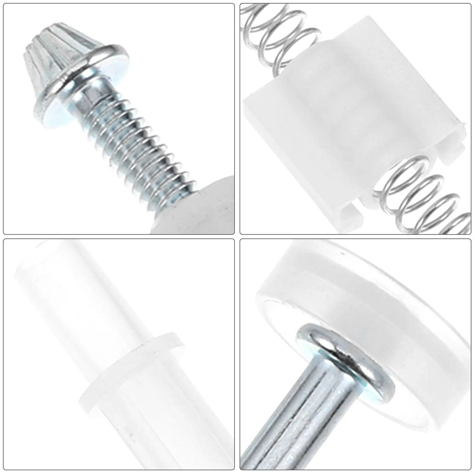 1Set Comprehensive Bifold Closet Door Repair Kit Metal Sliding Door Hardware Rollers Track Pivot Guides Wheels Long-Lasting Fix