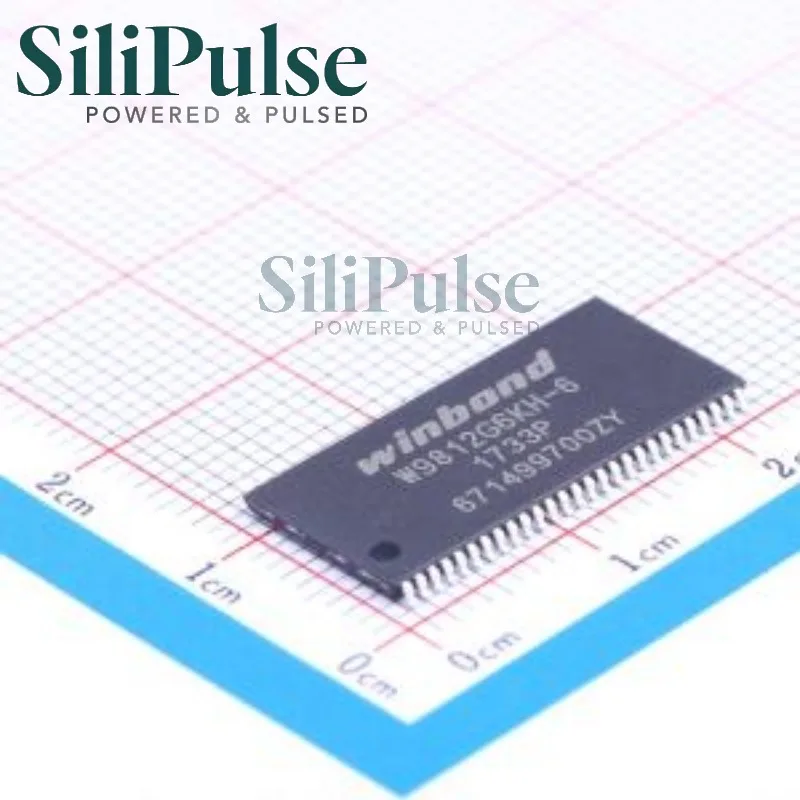 (1-10pcs) W9812G6KH-6 TSOPII-54-10.2mm 100% Original In Stock SDRAM- -IC-128Mb- 8M-x-16 - -166MHz-5ns-54-TSOP-II