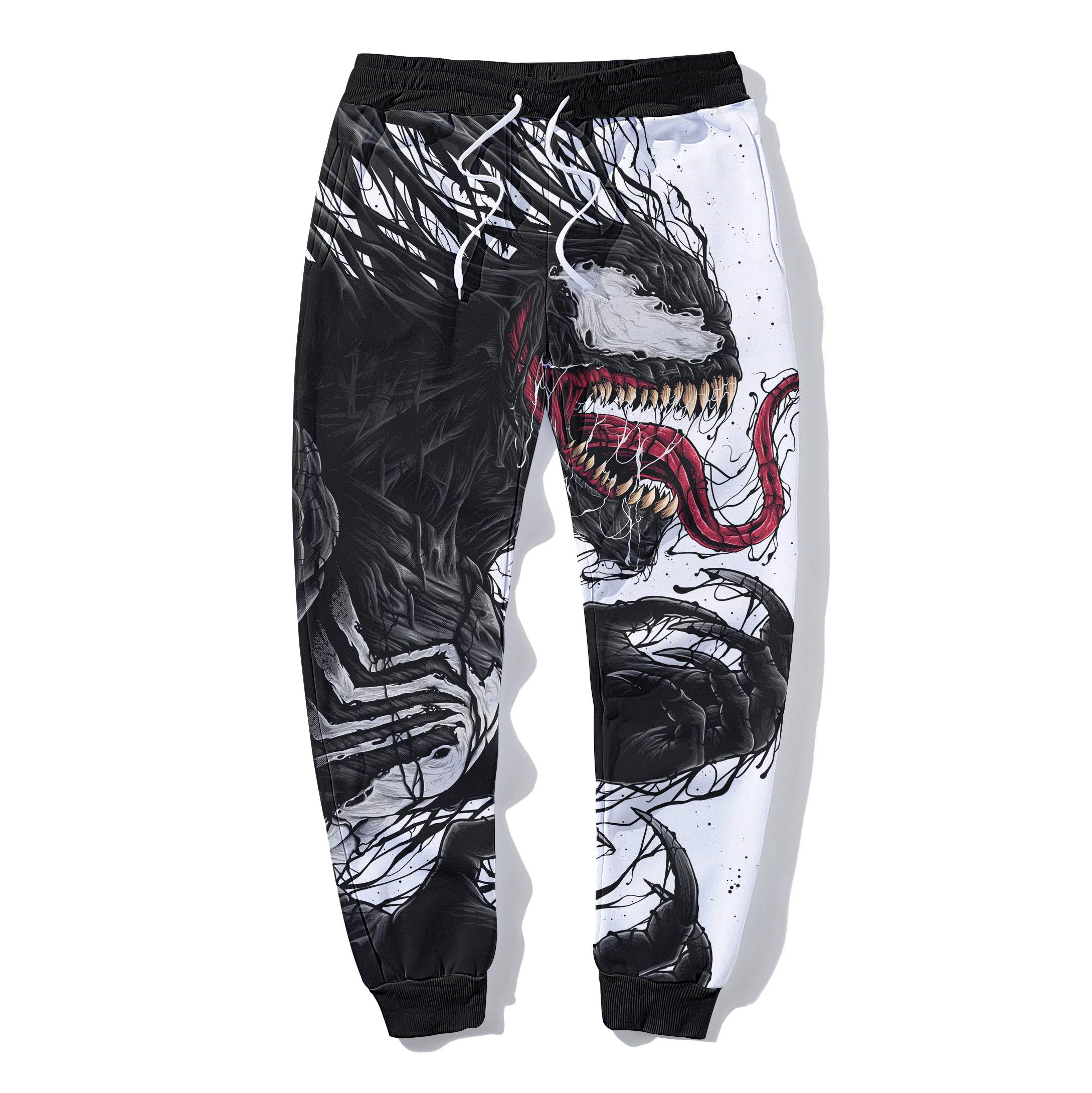 2023 New Men\'s pants Joggers Brand Male Trousers Casual Pants Sweatpants Jogger Printed venom Casual Fitness Workout sweatpants