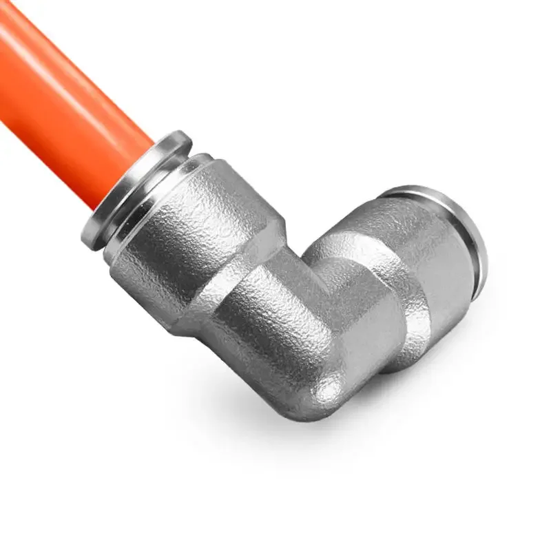 1/8 "1/4" 3/8 "1/2" PU PM PV PE PY 2 3 طرق هوائي 304 مكبس من الفولاذ المقاوم للصدأ دفع في موصل سريع إصدار تركيب الهواء