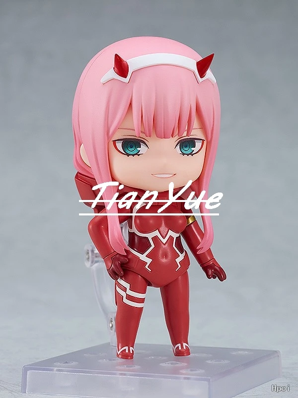 Аниме Darling in the FRANXX Zero Two Code 02, милая девочка, шарнирная фигурка, модель игрушки, Рождественский подарок, 10 см