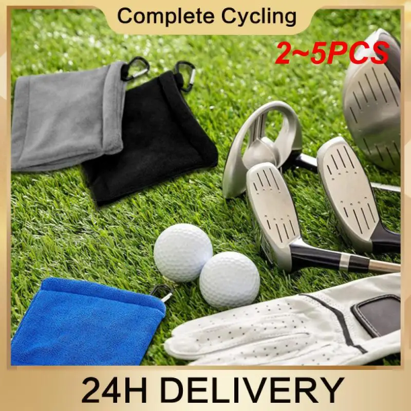 2~5PCS Fiber Quick Drying Outdoor Soft Golf Repeatable Thickening Movement Breathable Towel -use Water Absorption