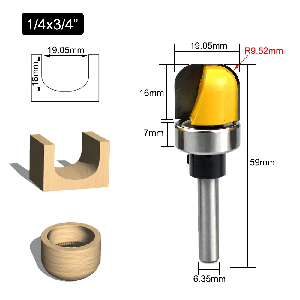 It is used for slotting, clearing, opening round bottom, digging arc, trimming arc to make bowl milling cutter