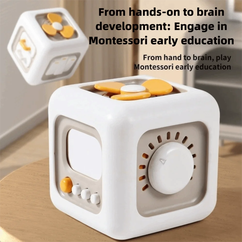 비행기 여행을 위한 6 in 1 유아용 장난감, 재미있는 학습용 장난감, 감각 자극 활동판, 몬테소리 교육용 장난감 선물