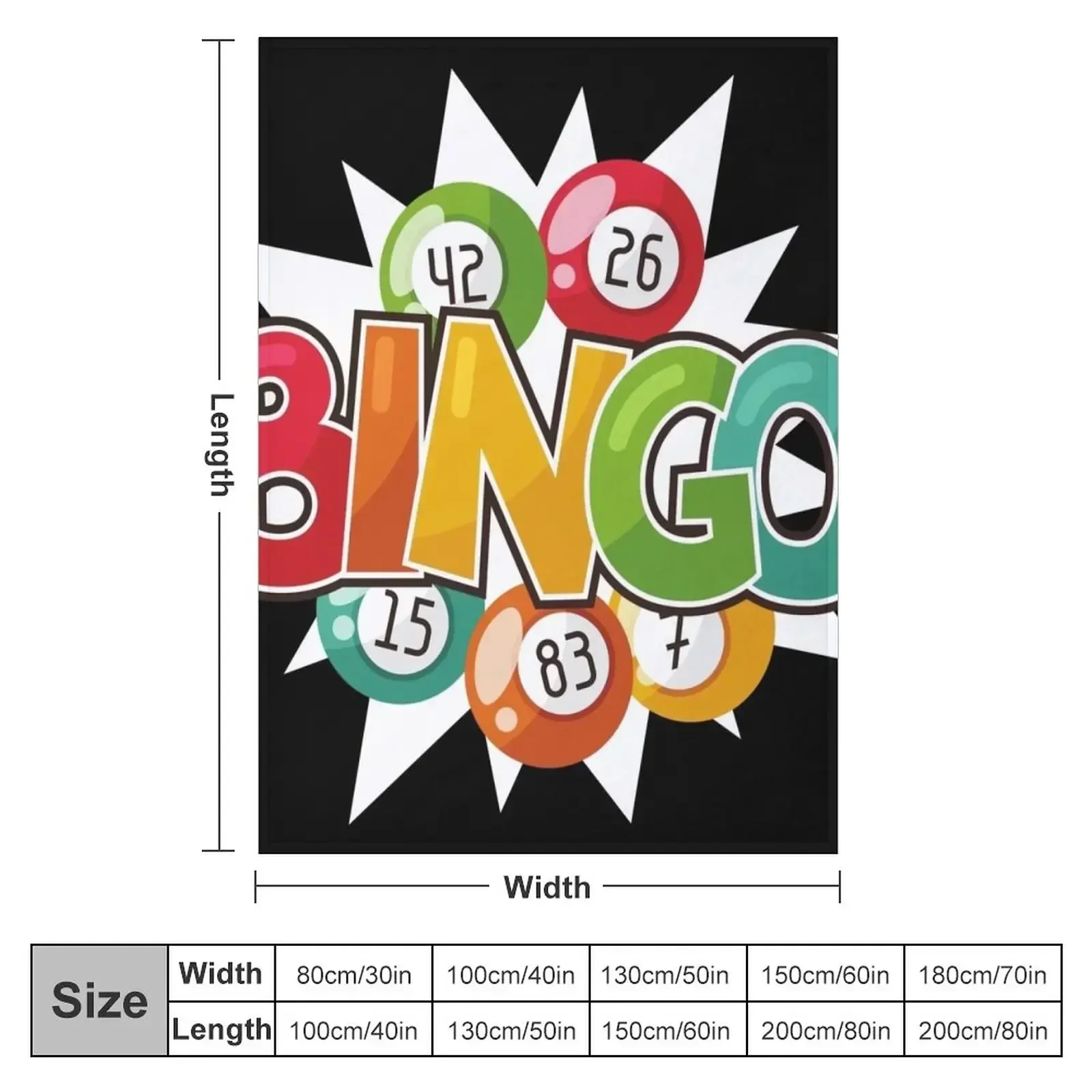 Best Play Bingo Throw Blanket Bed linens Camping Luxury Brand Blankets For Sofas Flannels For Decorative Sofa Blankets