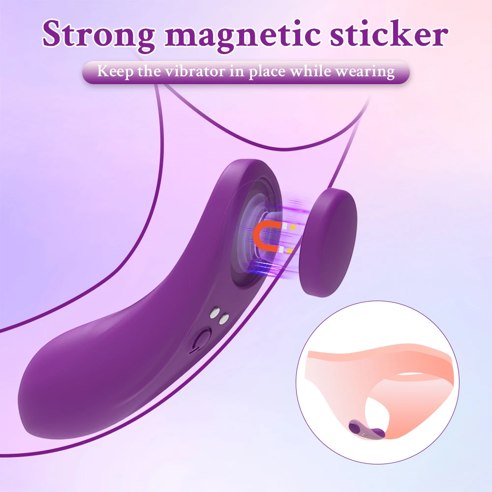 Sexy Panties Vibrator Female Clitoris Stimulator Mini Wearable Panty  Wireless Remote Control Vibrating Massager Adult Sex Toy