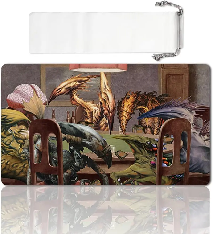 

Настольная игра TCG Playmat Настольные коврики Размер 60X35 см Коврик для мыши Совместим с MTG RPG CCG Коллекционные игровые коврики для карточных игр (SLIVERS-P)