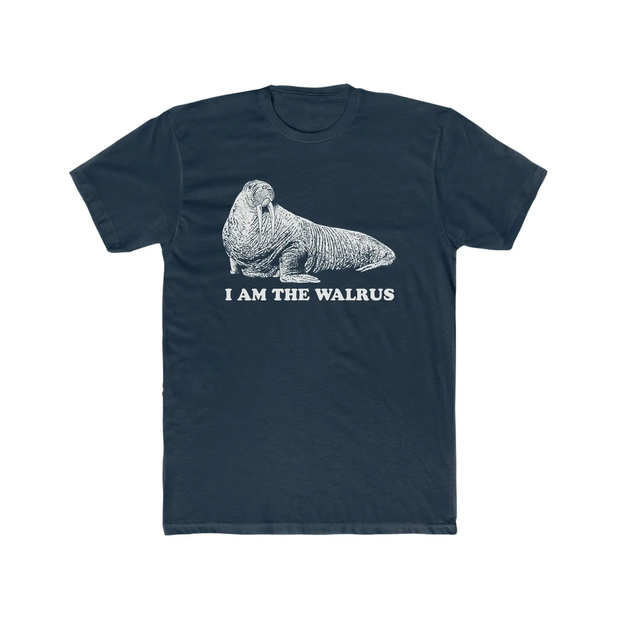 I Am the Walrus T Shirt Bella Canvas Jersey Cotton