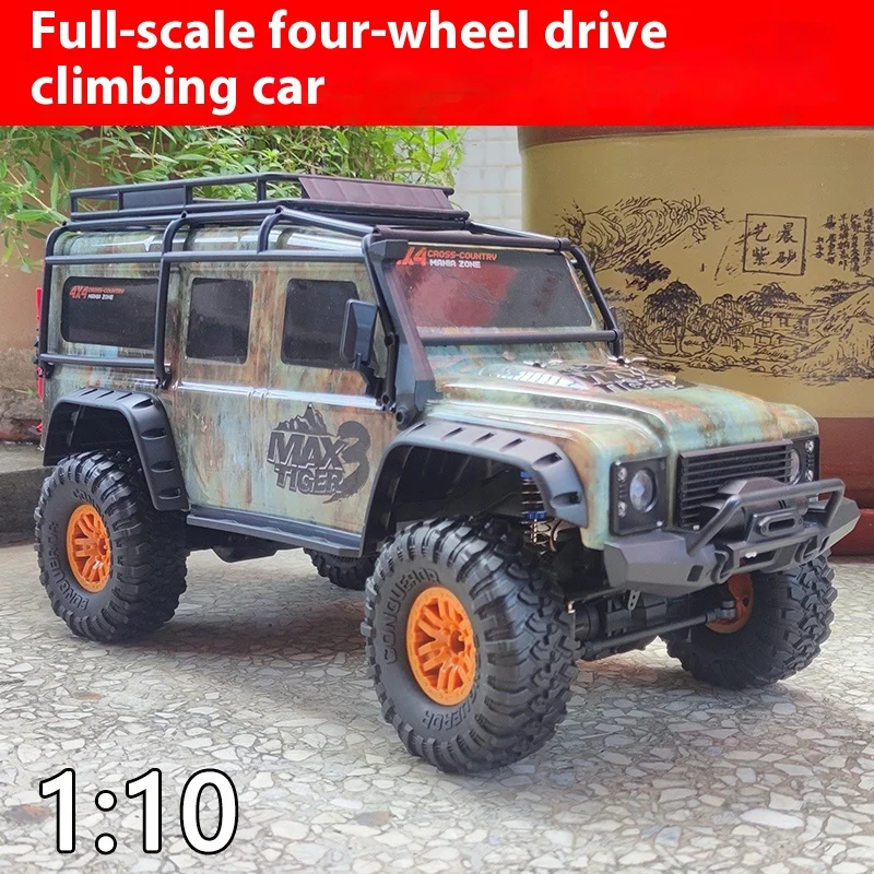 Novo carro de controle remoto hb zp1001/zp1002, 2.4g, 4wd, rc, todo-o-terreno, 1:10, caminhão monstro off-road, brinquedo para meninos, presente para crianças