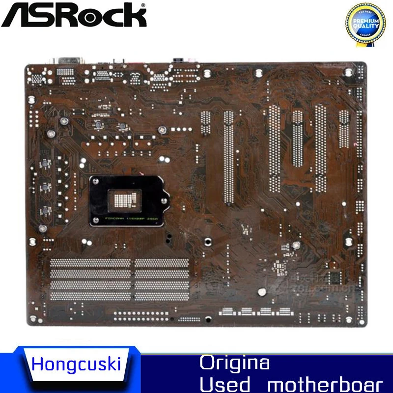 Used For ASRock Z77 Extreme6 Desktop Board Z77 Motherboard Slot LGA1155 DDR3 SATA3 USB3.0 Support I7 3770K