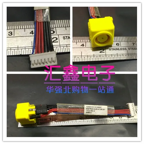 

For IBM Lenovo T530 T520 T520I T520S T510 Power Interface Charging Head with Cable DC-IN