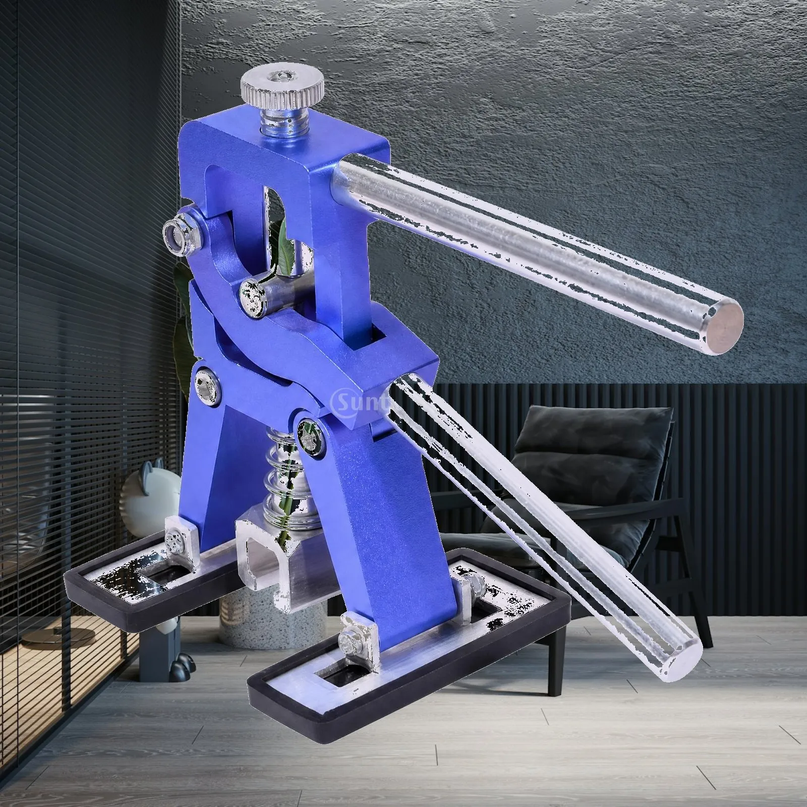 Car Dent Removal Puller Tool Manual Auto Body Panel Puller with Rotating Clamp for Small Medium Dent Fixing Garage