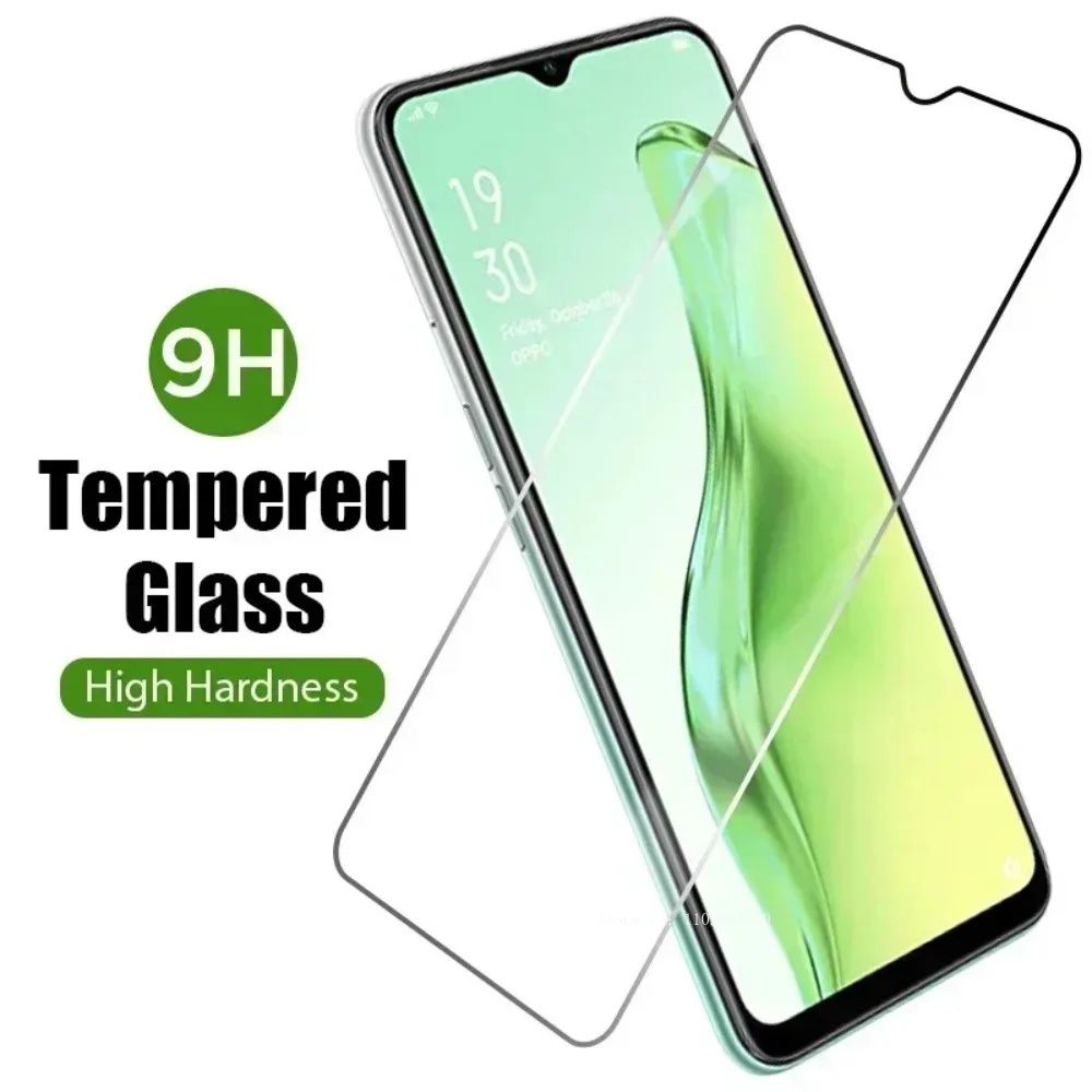 2PCS Tempered A54 A72 5G A9 A5 2020 Screen Protector For OPPO A74 A53 A52 Glass