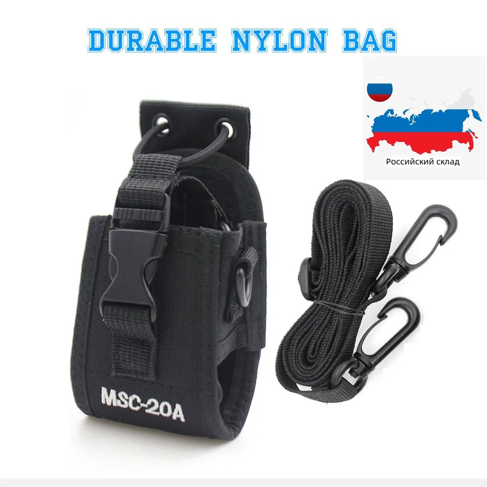 

Radio Case Holder MSC-20A MSC-20B MSC-20C MSC-20D MSC-20E Nylon Carry Case for Baofeng UV-5R UV-82 UV-888S UV-9R Walkie Talkie