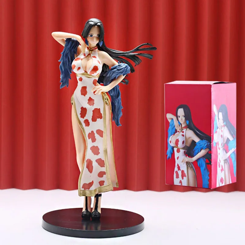 Hot 24CM One Piece Anime Figure Boa Hancock Action Figure Sexy Girl Statue Collection Decoration Christmas Children Toy Gift