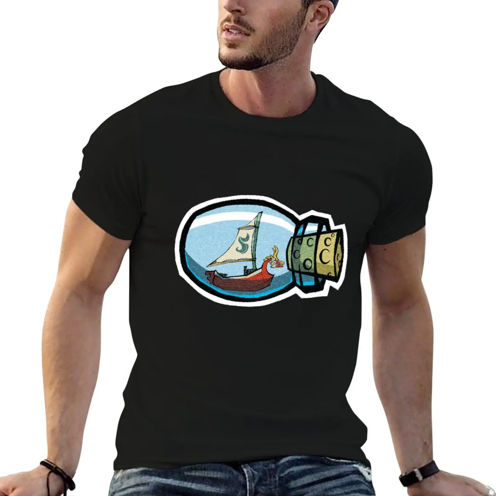 King of Red Lions in a Bottle T-Shirt black cotton t-shirt plain for man package funny t shirts man t shirts designer T-shirt