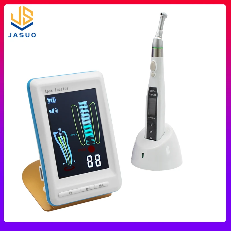 

SN Whole Set Dental Wireless Endo Motor 16:1 Cordless Apex Locator Root Canal Apex Location Periodontics Measurement Equipment