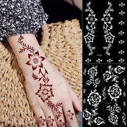 Reusable Temporary Henna Tattoo Stencil Arm Sleeve Mehndi Stencils Designs Painting Template DIY Tattoo Supplies