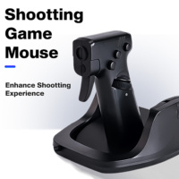 Gun Style Gaming Mouse FPS Game OrionTime L24 Vertical Handle Grip Wired Peripherals Pc Custom Gamer Accessories Shooting Mice