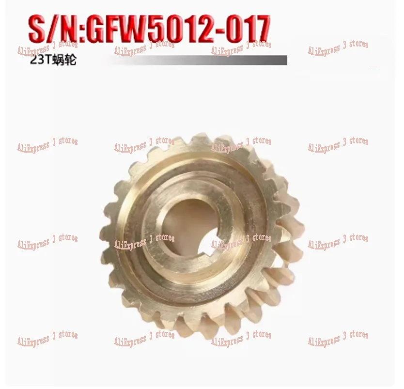 

1PCS Transmission Gear 23T Copper Turbo For BOYE GFW5012-00-02 Metal Band Saw Machine Parts