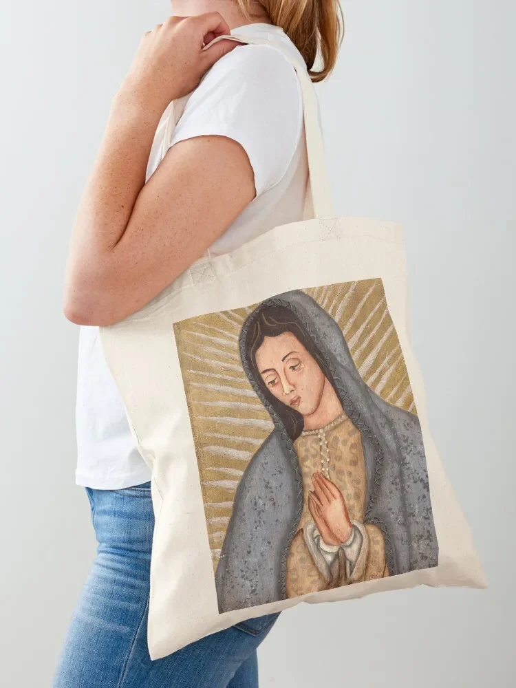 

Our Lady of Guadalupe Tote Bag tote bag men university shopper bag bags woman 2025 shopper woman