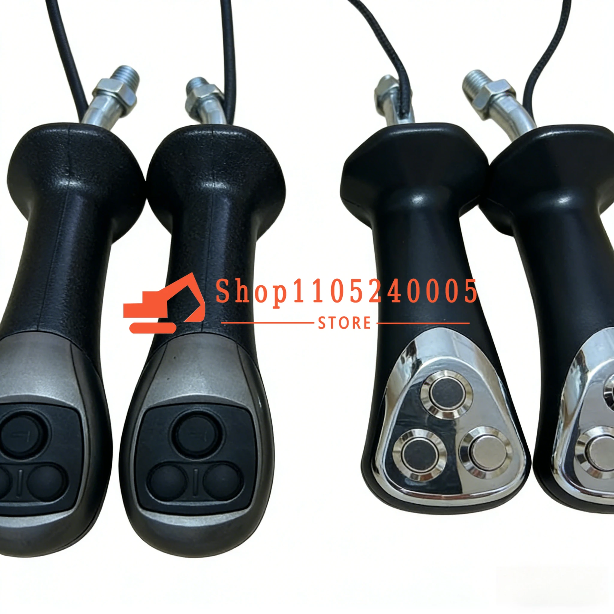 

M12 M14 A Pair 3-button Excavator Universal Wood Grab Handle