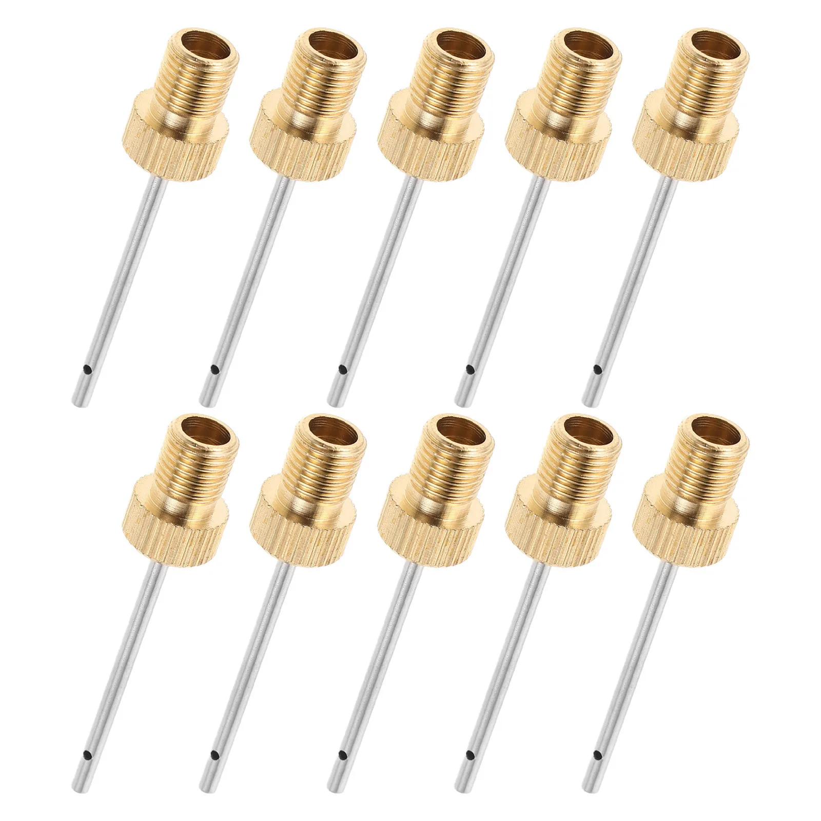 

10Pcs Ball Pump Needles Stainless Steel Metal Inflation Needles for Basketball Football Soccer Sports Pump Accessories