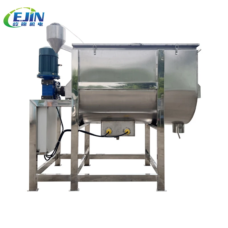 

Industrial Horizontal Stainless Steel 304 Double Ribbon Blender Tea Milk Coffee Powder Mixer