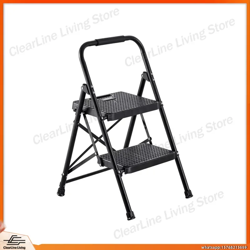 lightweight-2-step-folding-steel-ladder-with-wide-non-slip-pedals-comfortable-handle-600-lbs-capacity-portable-step-stool
