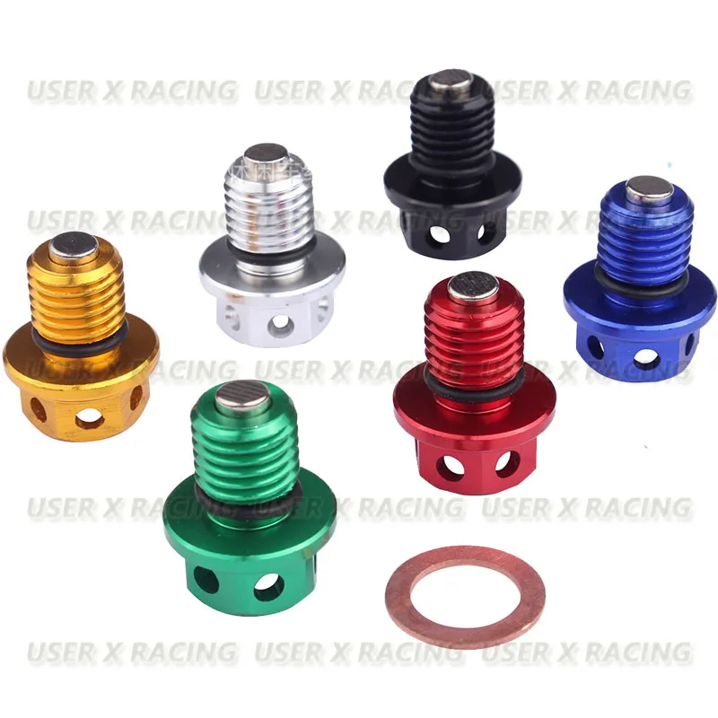 USERX Universal Motorcycle M12 Oil Drain Screw Kit for CRF XR 50-160CC ATV Quad Dirt Pit Bike Monkey Z50 Motorcycle