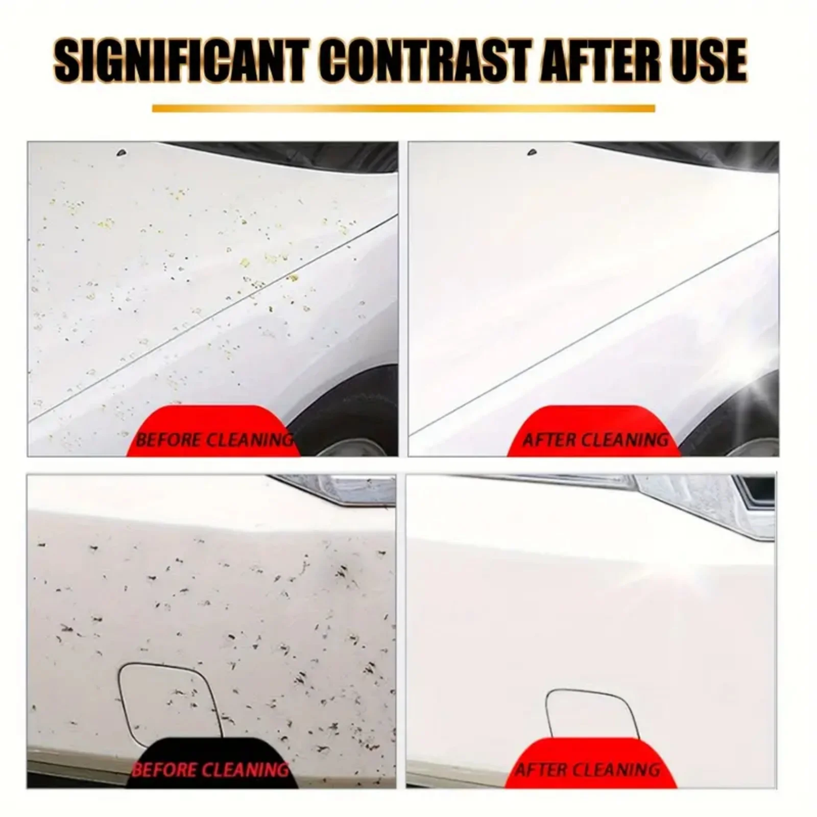 2PCS Homonth High Concentration Foam Car Cleaner Deep Cleaning Car Paint Dirt Maintenance Refurbished