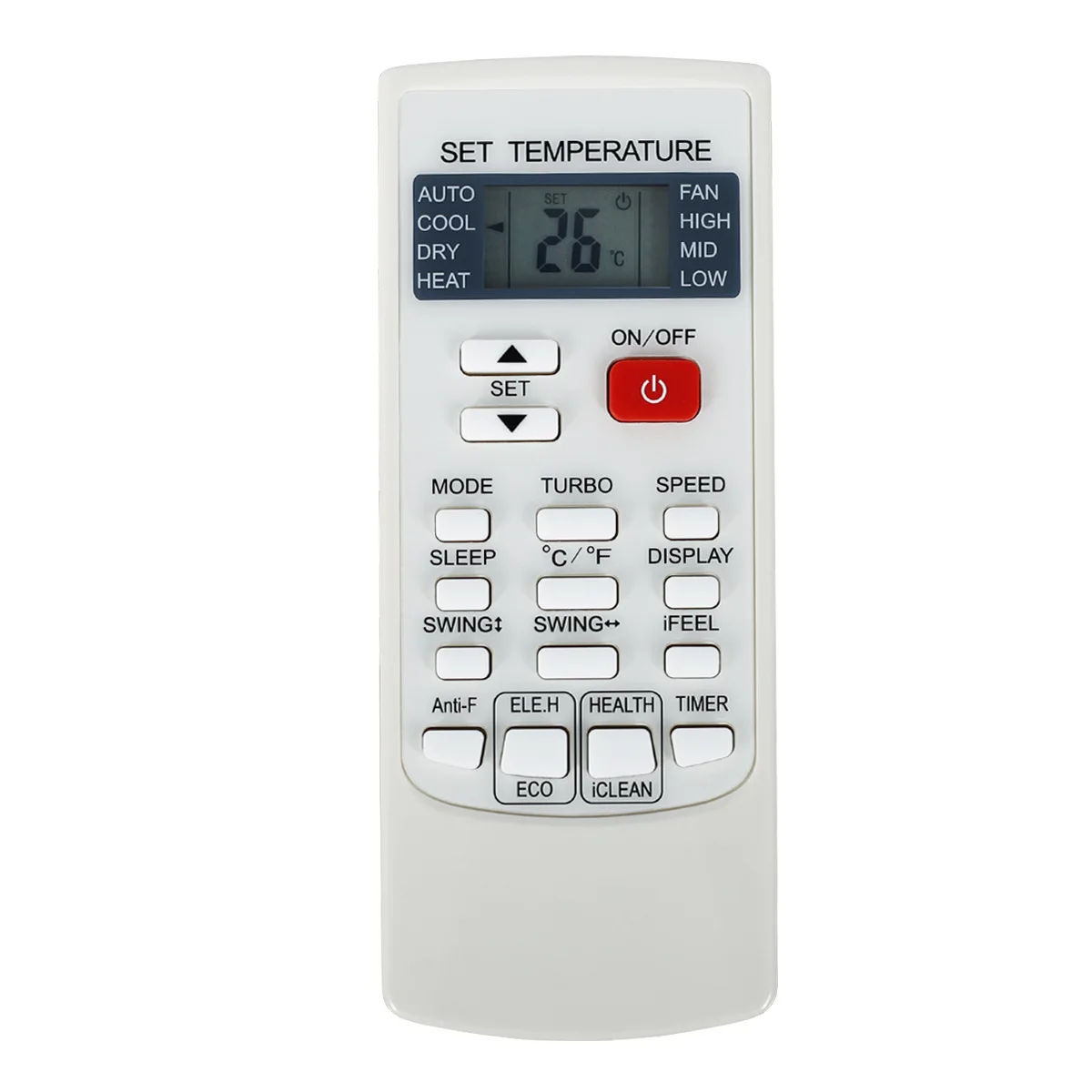 Indoor Universal Cooling Remote, seamless fit for AUX YKRH102 YKR-H/102E, ideal daily replacement controller at home