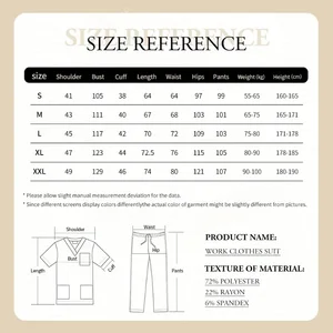 زي طبي سليم صالح للنساء ، مجموعات فرك ، إكسسوارات التمريض ، عباءات جراحة المستشفى ، عيادة الأسنان أفضل 6 زي لطبيب الأسنان للمبيعات - رقم 6