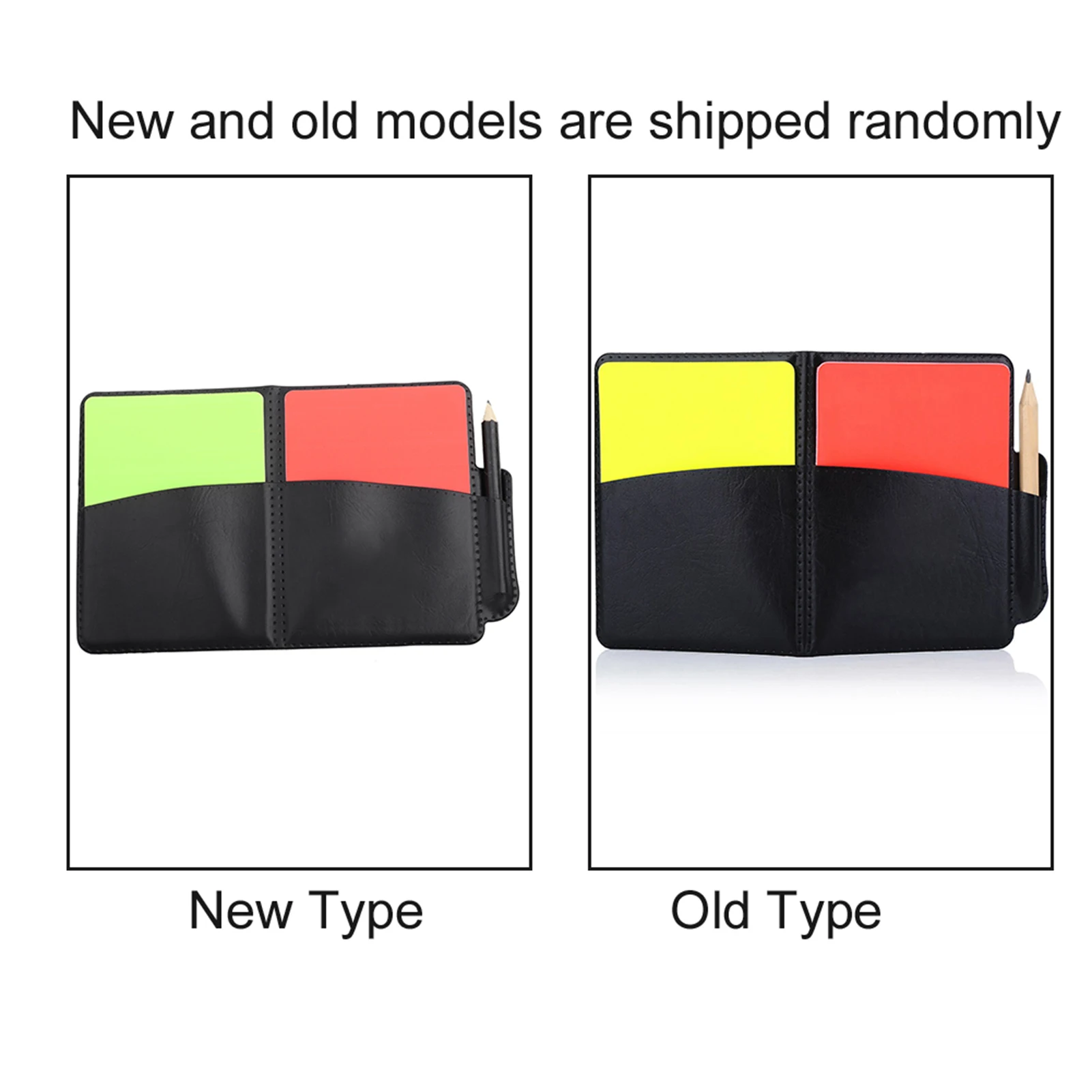 Karty sędziowskie PVC do meczów piłkarskich, czerwona i fluorescencyjna zielona karta, czerwona i fluorescencyjna zielona karta