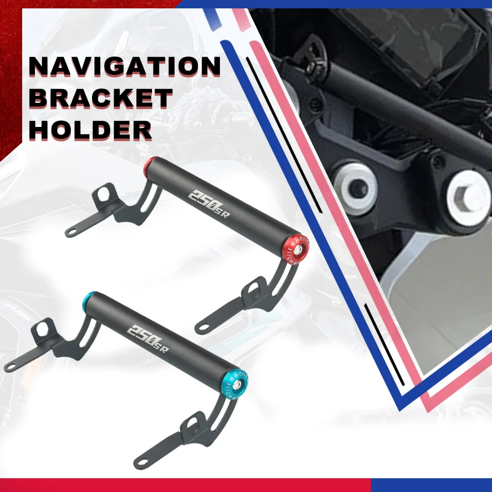 

For CFMOTO SR250 250SR 300SR 250 SR 300 Motorcycle Accessories SMART Phone GPS Navigation Plate Bracket Handlebar Adapt Holder