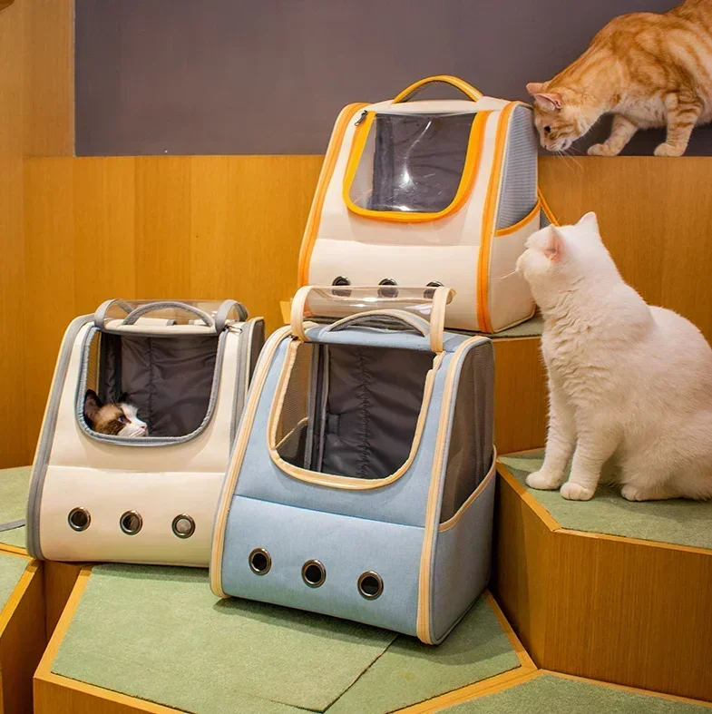 Leyou Hot Selling Pet Bag Carrier Backpack For Large Cat and Small Puppy