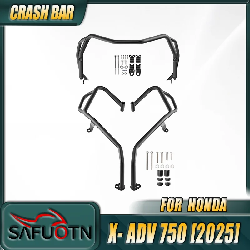 

Highway Crash Bar Frame Protection Bumper for Honda X-ADV 750 2025 Motorcycle Engine Guard Crash Bar