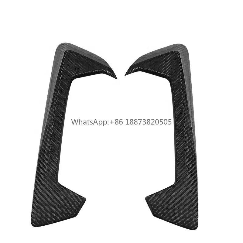 

Real Dry Carbon Fiber Side Fender Trims For X5 G05 X5M F95 19-24