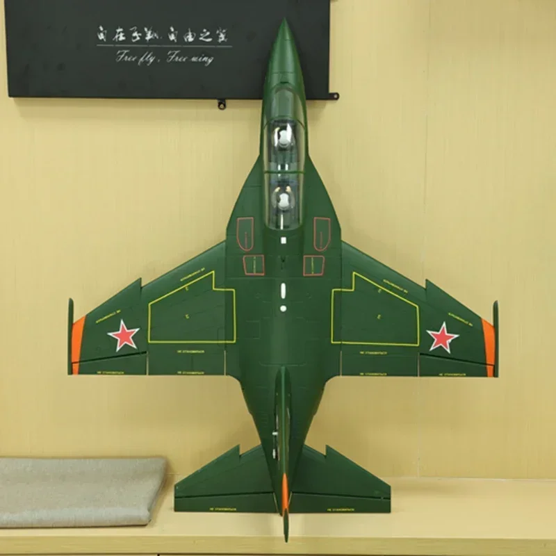 Freewing 70mm Ducted Fan Yak-130 Simulation Model Red EDF RC Jet Airplane Hobby Aircraft Foam Model Plane Green