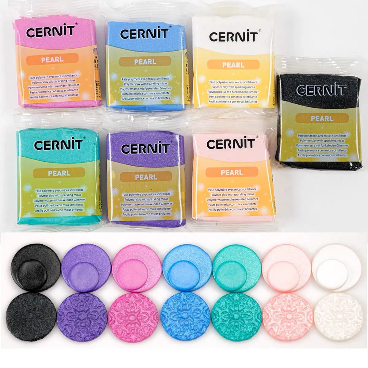 Cernit  Pearl Polymer Clay Professional Oven Baking Clay Mud From Belgium 56g