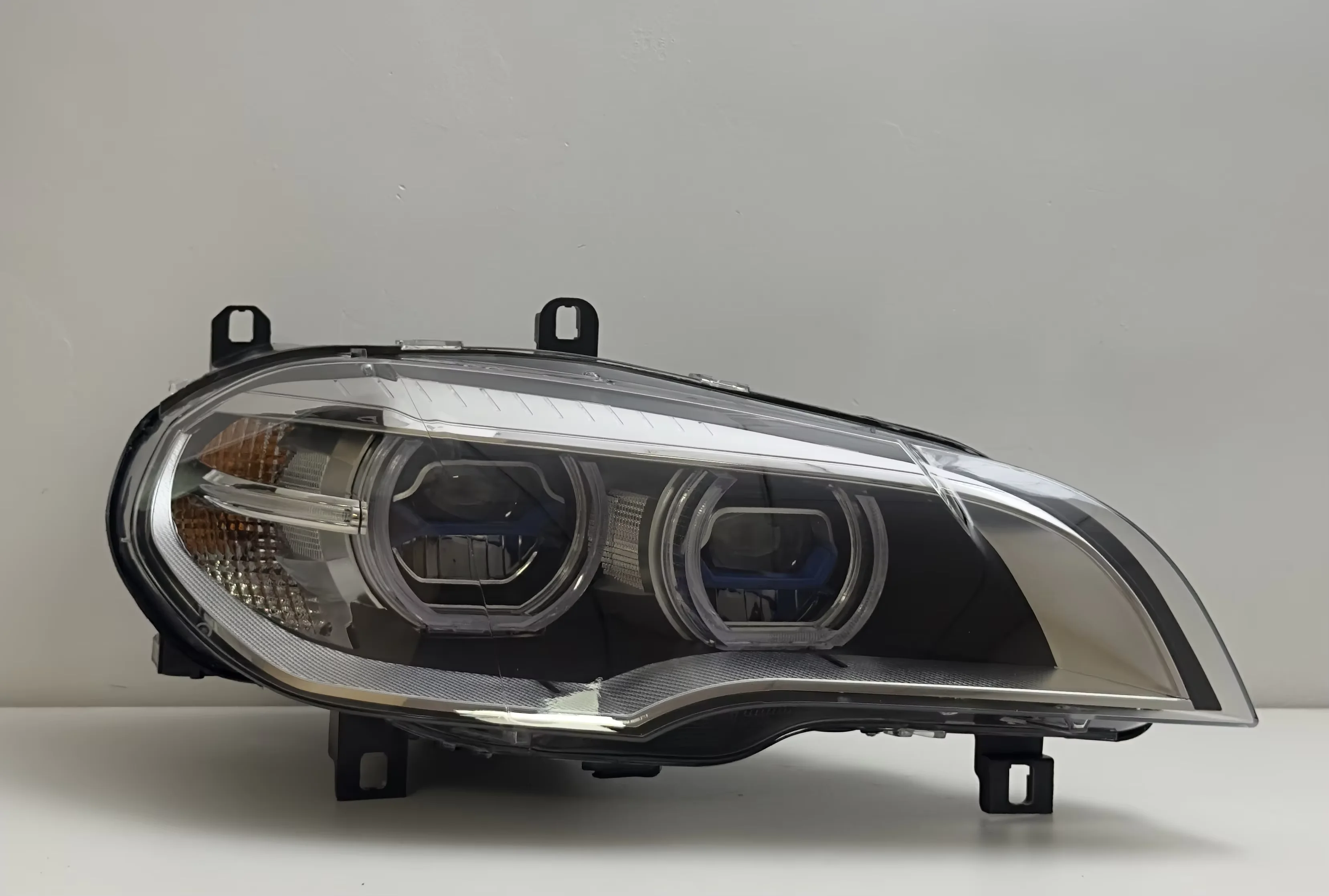 Auto Dual Color Headlight For BMW X5 E70 2007 -2013 New Design Laser Head Lights Blue And White Front Lights Assembly