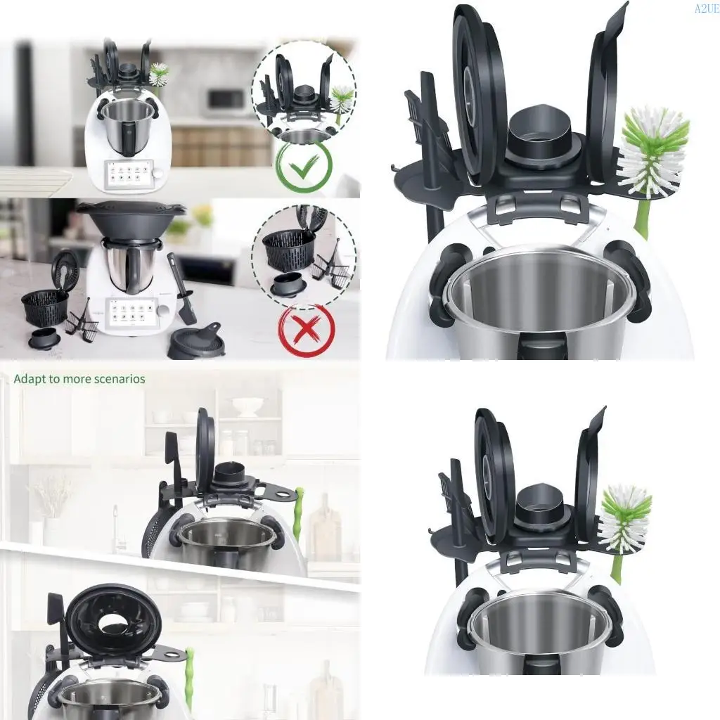 A2UE خلاطات مريحة تخزين حامل منظمي المطبخ متعدد الوظائف الملحقات