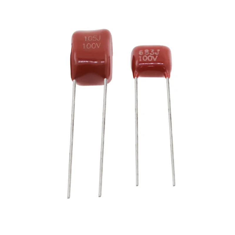 10PCS CBB22 Metal Film Capacitor 100V 101J 102J 103J 104J 105J 152J 221J 223J 224J 332J 334J 393J 472J 473J 474J 475J 564J 684J